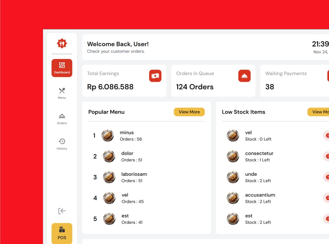 Platform Kasir & Penjual